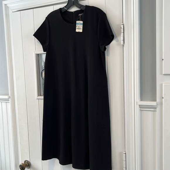 J.McLaughlin black shift dress - Picture 2 of 5